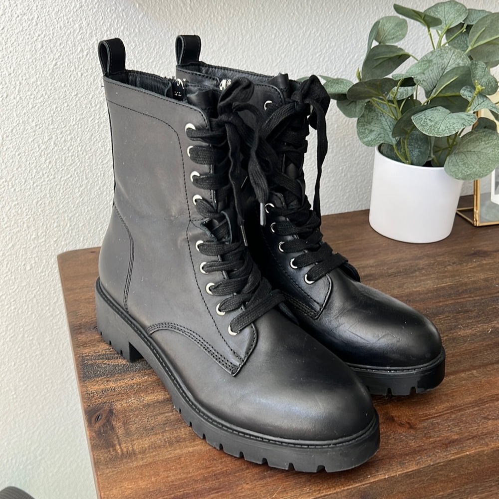 Steve Madden leather boots